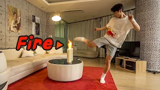 How Paik Seung-ho, South Korean national football player, blows out candles loll