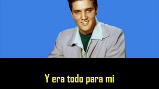 ELVIS PRESLEY  - I was the one ( con subtitulos en español )  BEST SOUND