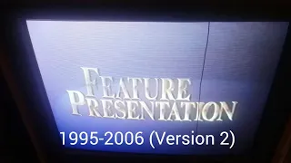 Paramount Feature Presentation Logo History