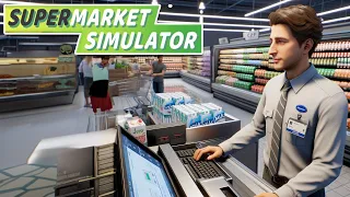 🔴СТРИМ🛒Supermarket Simulator🏬ПУТЬ ОТ ЛАРЬКА ДО ГИПЕРМАРКЕТА📈(СТРИМ  № 52)