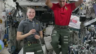 Expedition 66 Space Station Astronauts Answer Mount Rainier Student Questions - Jan. 18, 2022