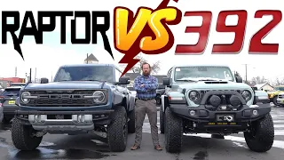 2024 Ford Bronco Raptor vs 2024 Jeep Wrangler 392: Which $100,000 SUV Is Best?