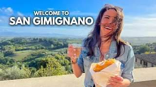 A Day in San Gimignano, Italy! 🇮🇹 San Gimignano Travel Guide and Walking Tour!