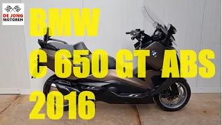 OCCASION:  BMW C 650 GT ABS 2016 13.576KM!!