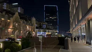 Port Baku Night View 2023 (iPhone 14 Pro 4K 60 video)