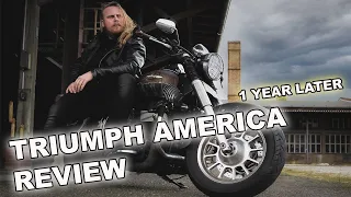 TRIUMPH AMERICA REVIEW one year later