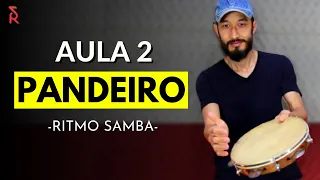 AULA DE PANDEIRO | Aula 2 | Pandeiro para Iniciantes | Como tocar Pandeiro