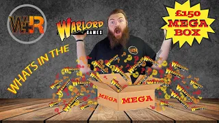 Unboxing The Warlord Games 2023 £150 MEGA Mystery Box!