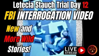 NEW Letecia Stauch FBI Interrogation Video | Live Trial Day 12