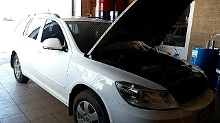 Замена масла в МКПП на Octavia II 1.8 TSI (2007-2013) коробка 02S 6/1