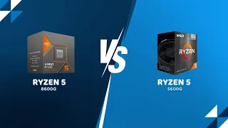 Ryzen 5 8600G vs Ryzen 5 5600G - Ultimate CPU Showdown