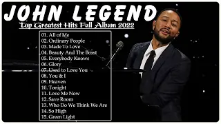 John Legend Greatest Hits HQ NO ADS 💝 -Top 30 Best Songs of John Legend Full Album 2022 💝