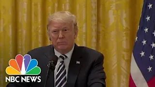 President Trump Says He Feels 'Terribly' For Brett Kavanaugh, Doesn't Mention Accuser | NBC News