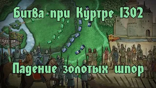 Битва "золотых шпор". Битва при Куртре 1302.