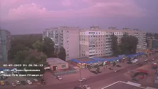 Видео для тех, кто пропустил вчерашний красочный закат :)