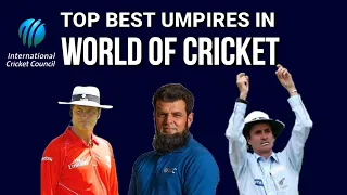 Top 10 best Umpire in Cricket History