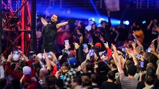 Seth Rollins made his greatest entrance in the Royal rumble 2022 (sheild attire 😍😍)