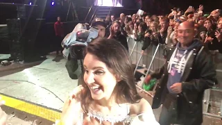 Lana Del Rey meeting fans at Way Out West