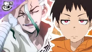 ENEN NO SHOUBOUTAI & Dr.STONE HYPE! (Summer Anime 2019 First Impressions)