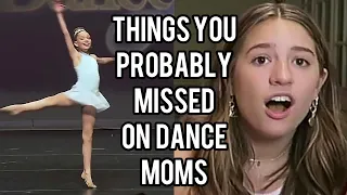 Dance Moms - Things You Probably Missed on the Show