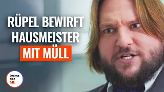 Rüpel bewirft Hausmeister mit Müll | @DramatizeMeDeutsch