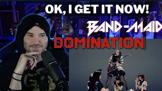 Metal Vocalist - BAND-MAID DOMINATION ( FIRST TIME REACTION )