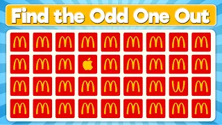 Find the Odd One Out Logo Quiz | Easy, Medium, Hard