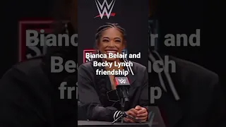 Becky Lynch talks about her friendship with Bianca Belair after war games...They are good friends