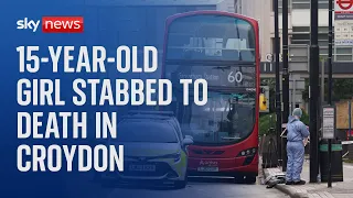Croydon: 15-year-old girl stabbed to death