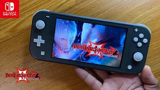 Devil May Cry 3 Special Edition Nintendo Switch Lite Gameplay