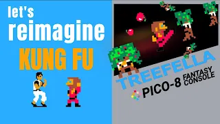 Reimagining Kung Fu, but in Pico-8: Treefella Retrospective