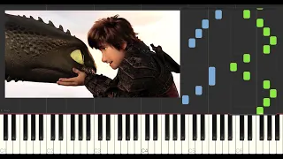 As Long As He's Safe (How To Train Your Dragon 3) - Piano