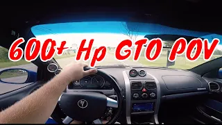 600+ HP Procharged 2006 Pontiac GTO POV!