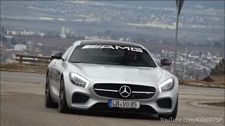 VOS Performance Mercedes AMG GTS revs & lovely sounds 1080p