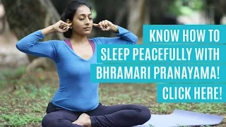 How does Bhramari pranayama help you sleep peacefully?