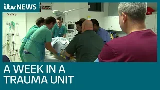 Machete, axe and gun attacks: We join medics on the front line | ITV News