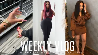 WEEKLY VLOG | I'm Still Swollen ASF + My Cousin In Town + So We Outside