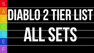 Diablo 2 TIER LIST - All Sets