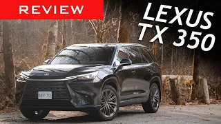 2024 Lexus TX 350 Review / Big, Luxury SUV with Lots of Space