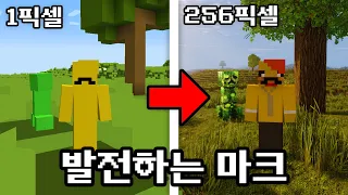 1px to High Quality change in minecraft