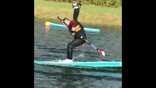 Paddle board fail