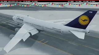 [P3D v5.1] Lufthansa 747-400 landing into Toronto | PMDG 747-400 | VATSIM