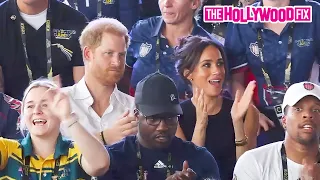 Prince Harry & Meghan Markle Sing 'Sweet Caroline' At The Invictus Games In Dusseldorf, Germany