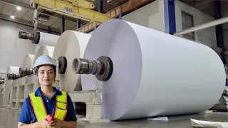 How Paper is Produced in Factories