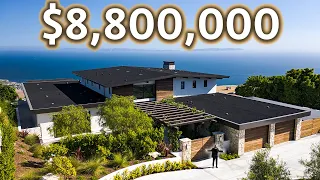 Inside a $8,800,000 California Modern Home with Incredible Ocean Views