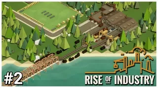Rise of Industry [Alpha 3] - #2 - Minor Train Delay - Let's Play / Gameplay / Construction