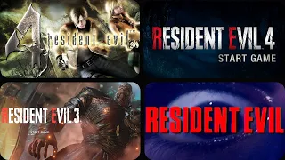 RESIDENT EVIL START-SCREENS Evolution