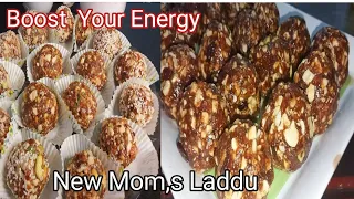 After Delivery  Laddu  For Healthy |No sugar  No Jaggery  Healthy Dry Fruit Laddu For New Mother