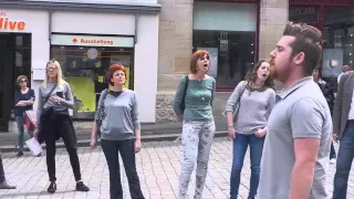 Discanto Vocal Ensemble - Flash mob in Tübingen