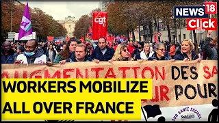 France Protests News Today | France Trade Unions Protest For Wage | France News | English News